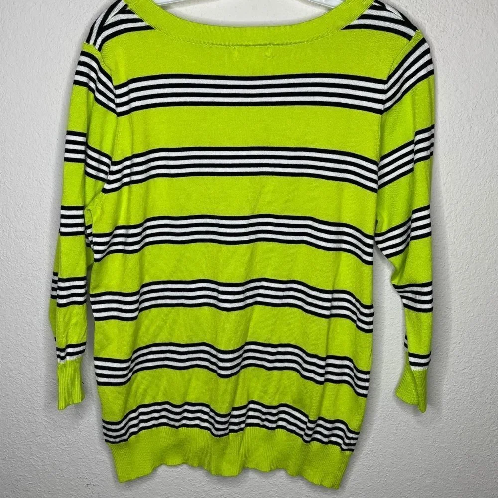 Joseph A Striped Sweater nwt‎ - Picture 2 of 8